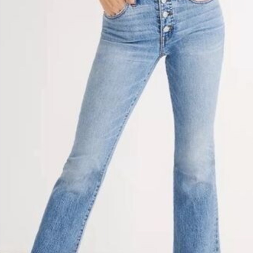 Madewell Light Blue Flare Jeans